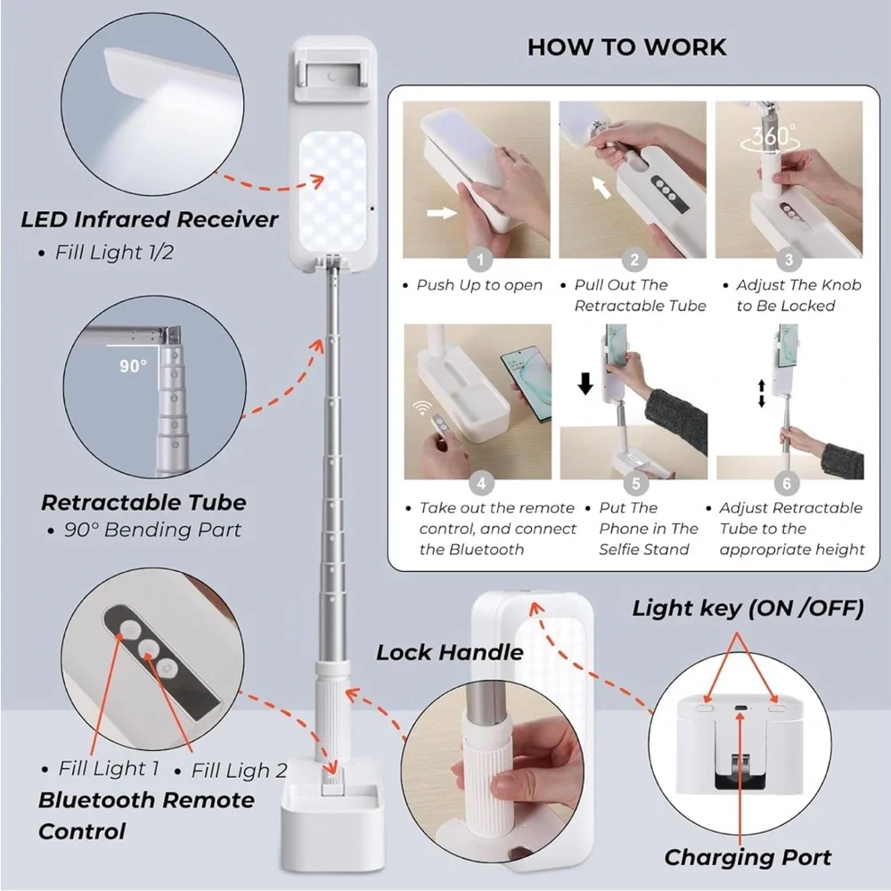 Foldable Mobile Phone Holder for photos